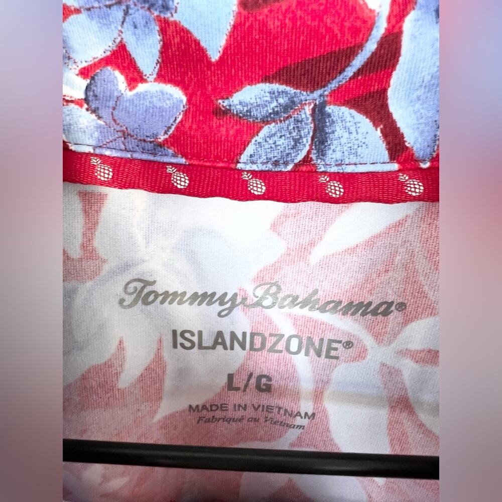 Tommy bahama Aubrey dress red blue floral size large - Picture 5 of 9